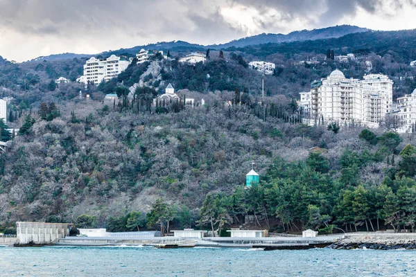 Crimea Greater Yalta South Coast April 2021 — 图库照片