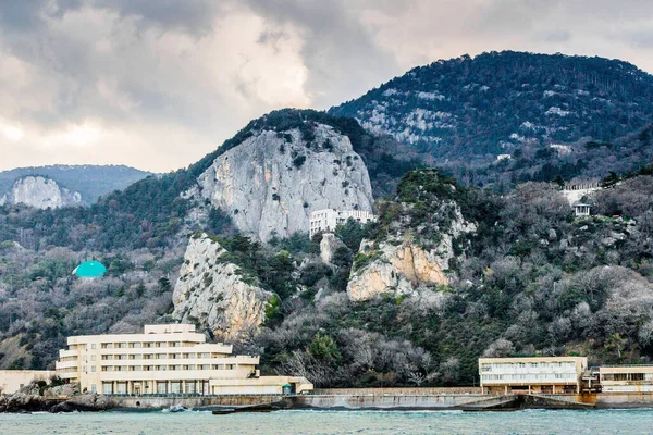 Crimea Greater Yalta South Coast April 2021 — ストック写真