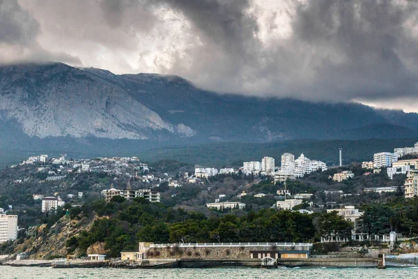 Crimea Greater Yalta South Coast April 2021 — Stok fotoğraf
