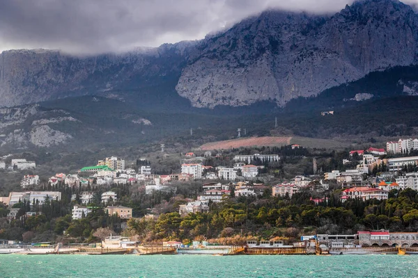 Crimea Greater Yalta South Coast April 2021 — Stockfoto