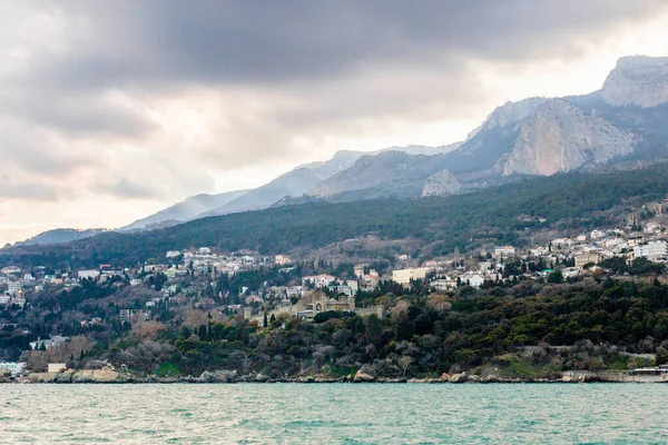 Crimea Greater Yalta South Coast April 2021 — Stockfoto