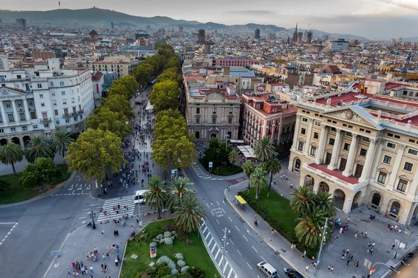 Barcelona i september, Spanien — Stockfoto