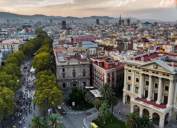 Barcelona in September, Spain — Stock Photo, Image