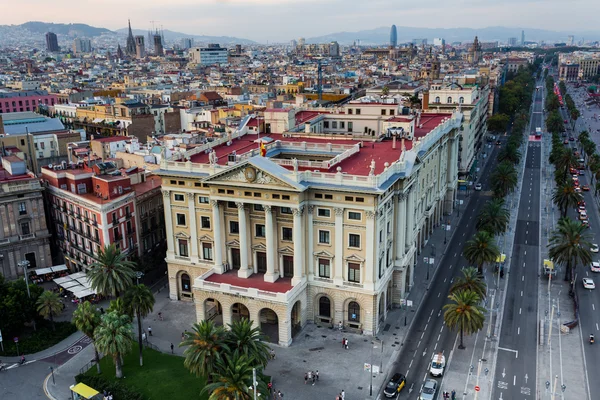 Barcelona i september, Spanien — Stockfoto