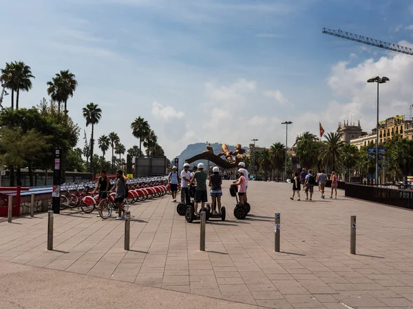 Barcelona in September, Spain — Stock Photo, Image