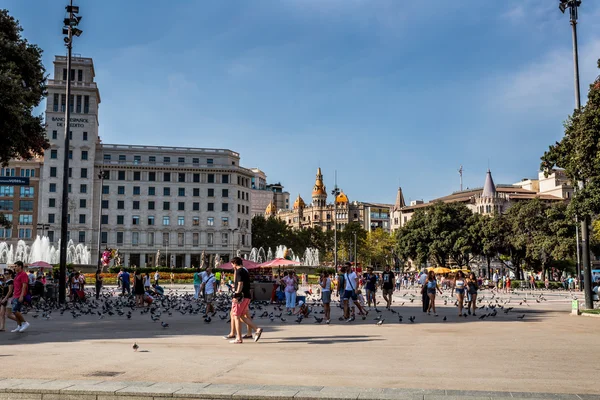 Barcelona in September, Spain — Stock Photo, Image