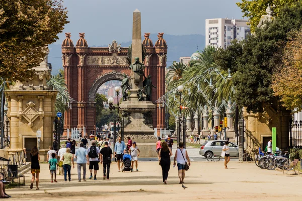 Barcelona en setembro, Espanha — Fotografia de Stock