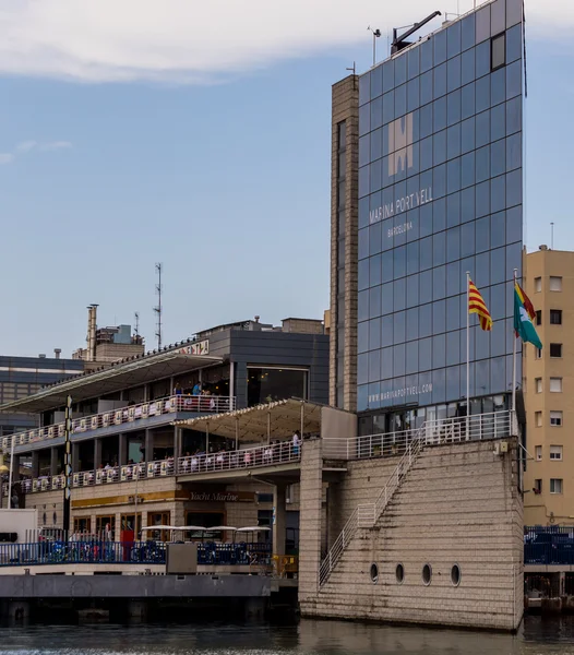 Barcelona im september, katalanisch — Stockfoto