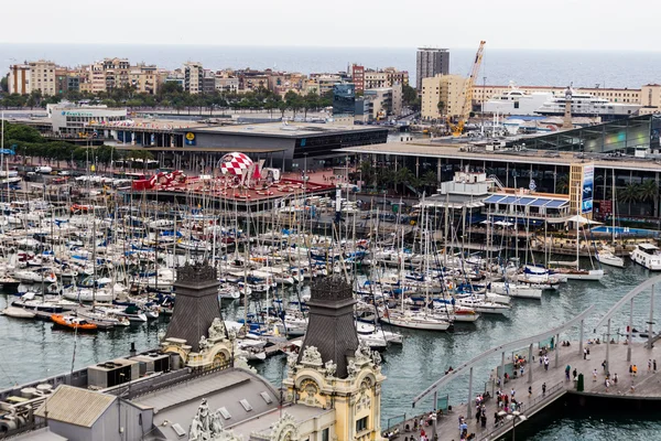 Barcelona in September, Catalan — Stock Photo, Image