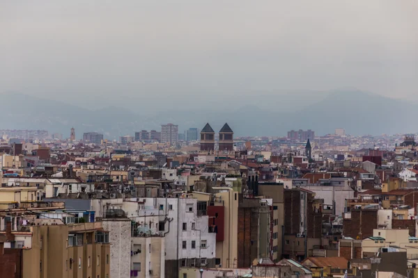 Barcelona im september, katalanisch — Stockfoto