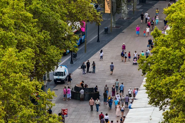 Barcelona we wrześniu, kataloński — Zdjęcie stockowe