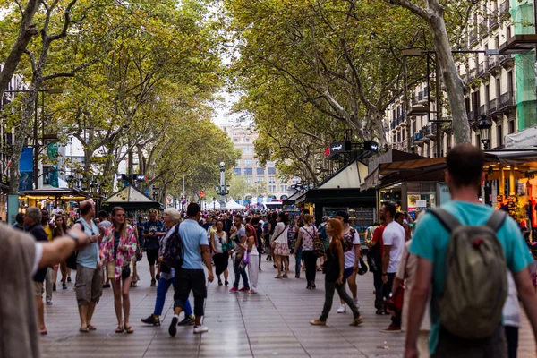 Barcelona we wrześniu, kataloński — Zdjęcie stockowe