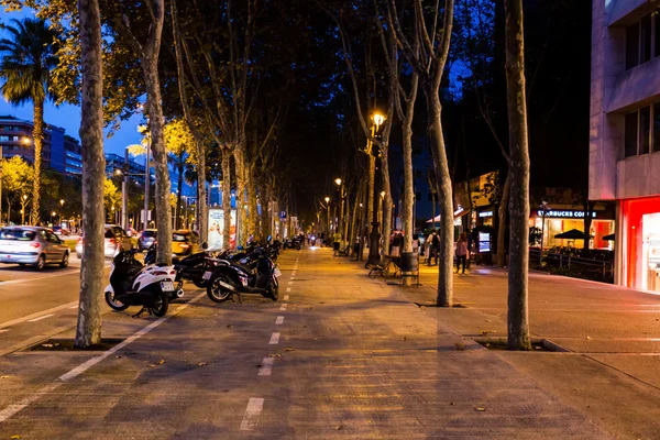 Barcelona in September, Catalan — Stock Photo, Image