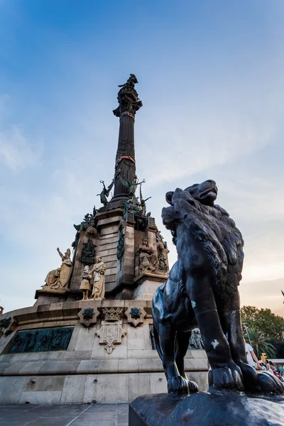 Barcelona im september, katalanisch — Stockfoto