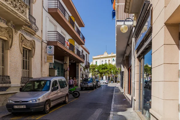 Sitges ,  the province of Barcelona. August 2015 — Stock Photo, Image
