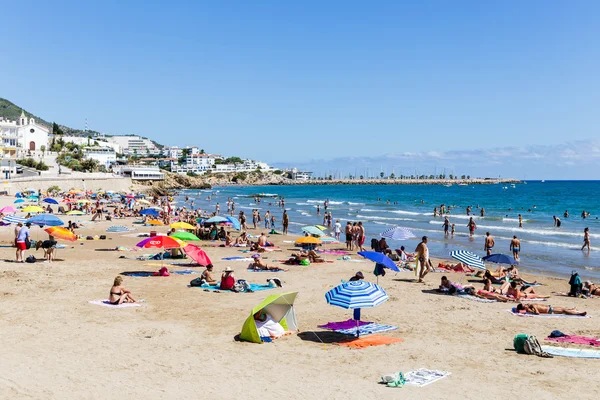 Sitges, la provincia de Barcelona. Agosto 2015 —  Fotos de Stock