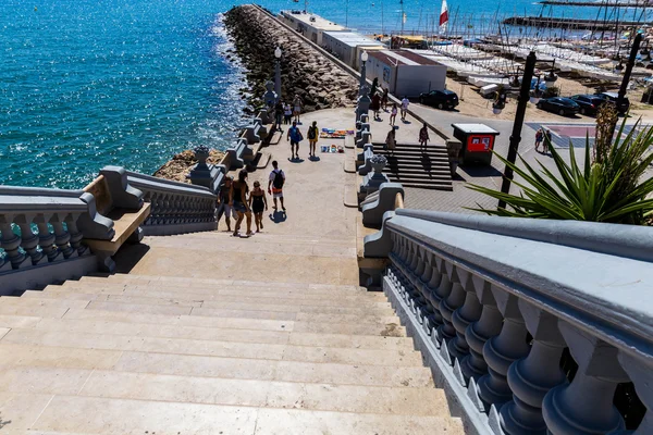 Sitges, provinsen Barcelona. Augusti 2015 — Stockfoto