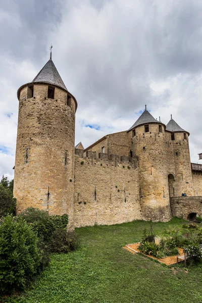 Carcassonne, w regionie Midi-Pyrénées 2015 — Zdjęcie stockowe