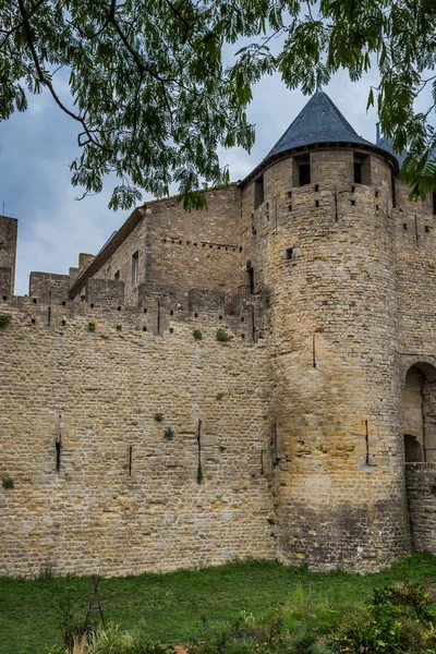 Carcassonne, w regionie Midi-Pyrénées 2015 — Zdjęcie stockowe