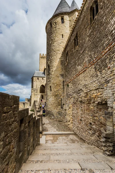 Carcassonne, region midi-pyrenäen 2015 — Stockfoto