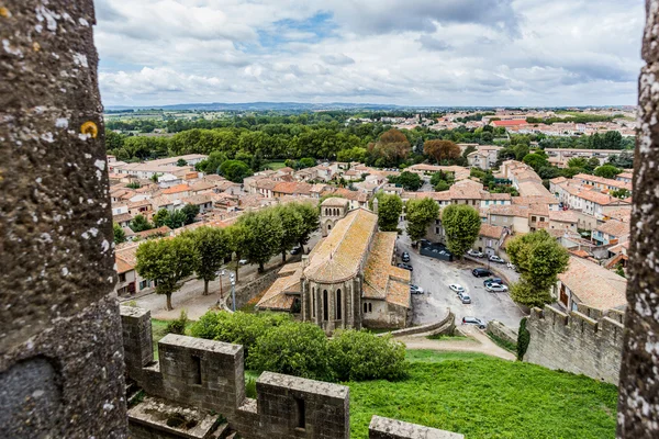 Carcassonne, bölge Midi Pyrenees 2015 — Stok fotoğraf