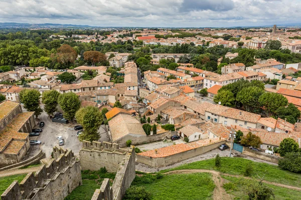 Carcassonne, w regionie Midi-Pyrénées 2015 — Zdjęcie stockowe