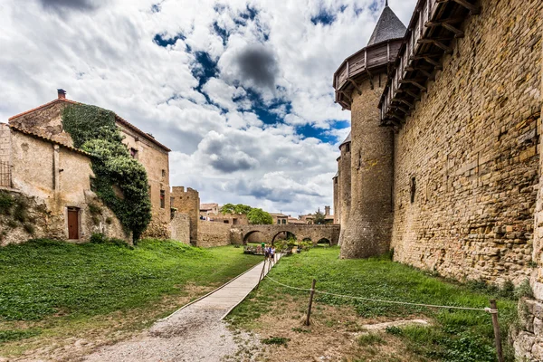 Каркассон, регион MIDI-Pyrenees 2015 — стоковое фото