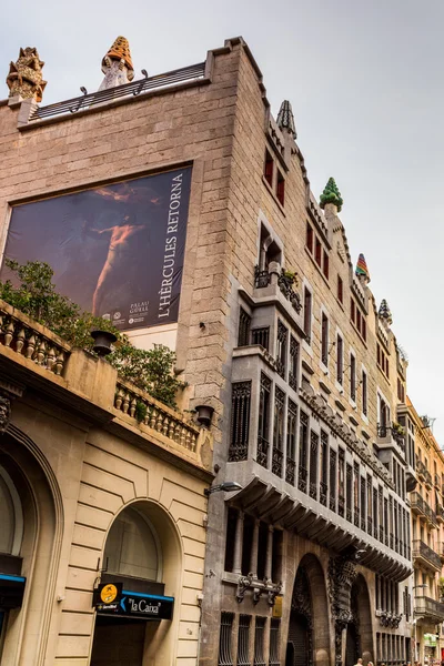 Old town, Barcelona,Catalonia, Spain August 2015/ — 图库照片