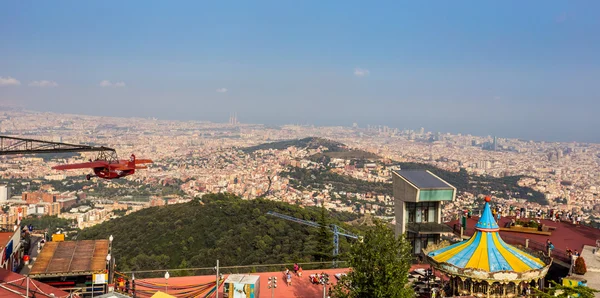 Katalonien, Spanien. tibidabo, barcelona 2015 — Stockfoto