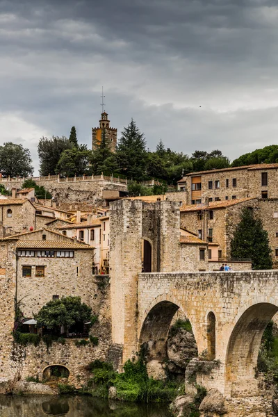 Besalú, w prowincji Girona, 2015 — Zdjęcie stockowe