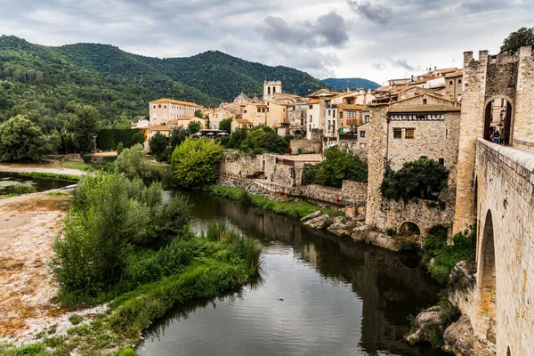 Besalu, provincie Girona, 2015 — Stock fotografie