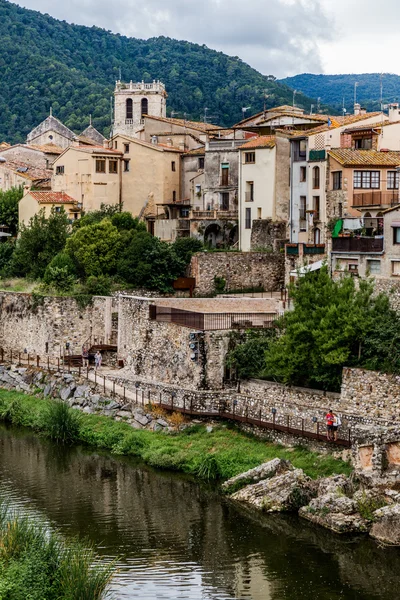 Besalu, provincie Girona, 2015 — Stock fotografie