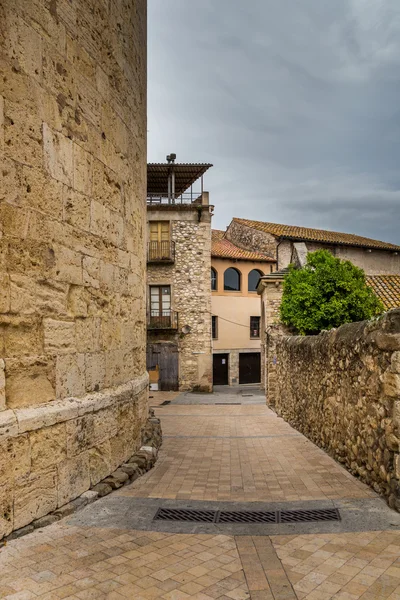 Besalu, провінція Жирона 2015 — стокове фото