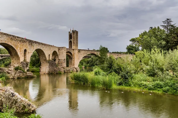 Besalu, provincie Girona, 2015 — Stock fotografie