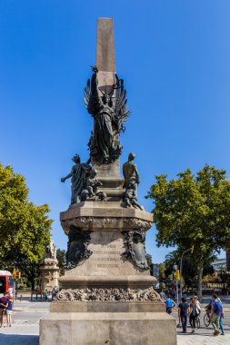 Catalonia, İspanya Barcelona, Ağustos, 2015