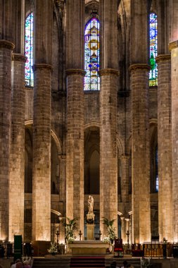 Catalonia, İspanya Barcelona, Ağustos 2015