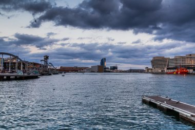 Barcelona gece, Ağustos 2015.