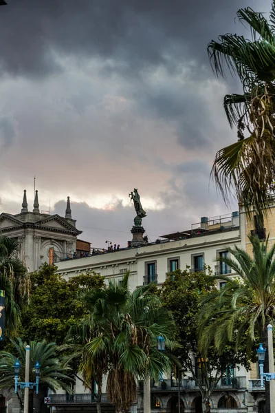 Noche en Barcelona, agosto de 2015 . —  Fotos de Stock