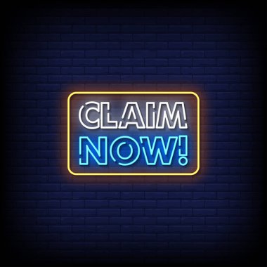 Şimdi vektör illüstrasyon logosu