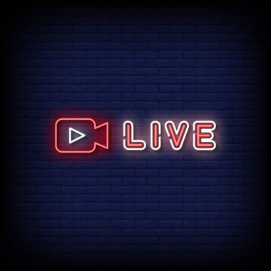 Canlı vektör illüstrasyon logosu