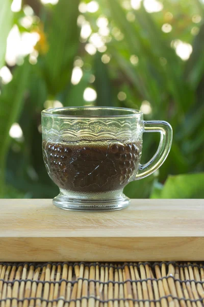 Taza de café negro — Foto de Stock