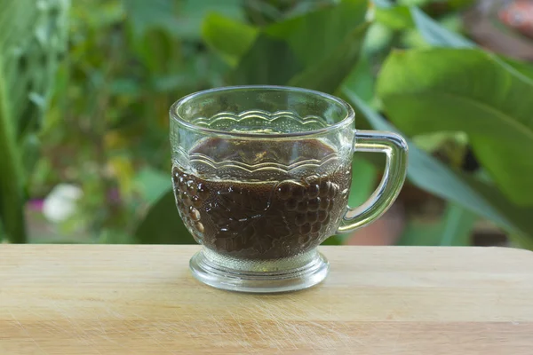 Cup of Black coffee — Stock Photo, Image