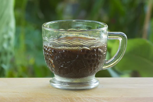 Taza de café negro — Foto de Stock