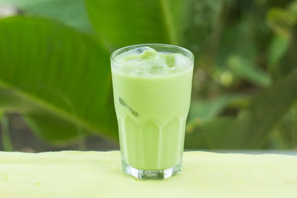 Té verde Matcha frío — Foto de Stock