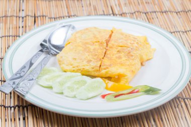 Pastırma şal yumurta ile ateş pirinç 