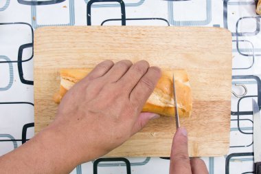 Şef ekmek dilimleme 