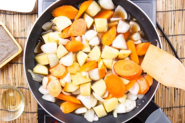 Şef pişirme Japon domuz PB