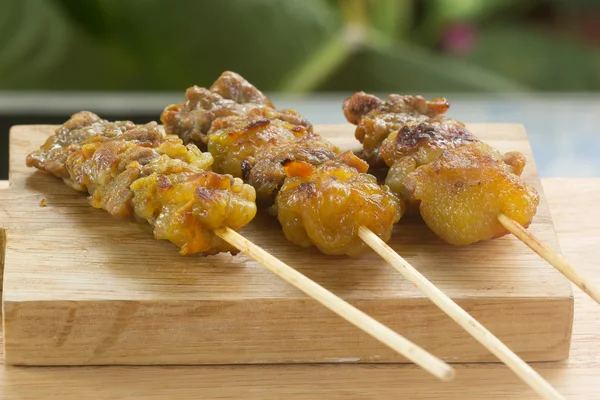 Carne de vacuno a la brasa estilo tailandés — Foto de Stock