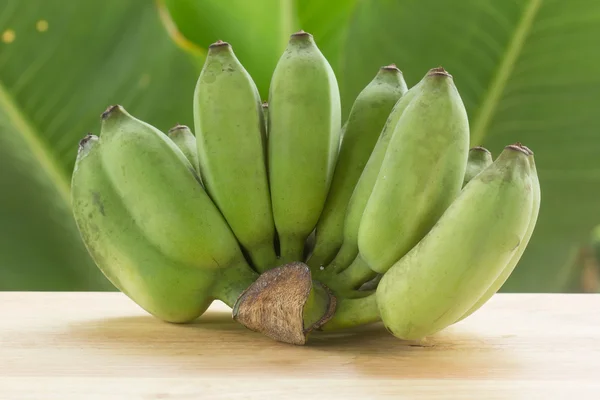 Frische grüne Banane — Stockfoto