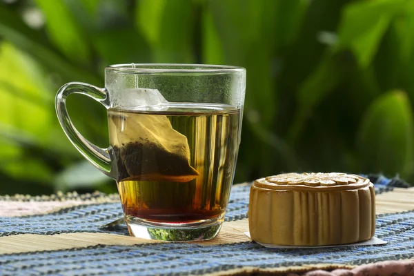 Chinesischer Mondkuchen — Stockfoto